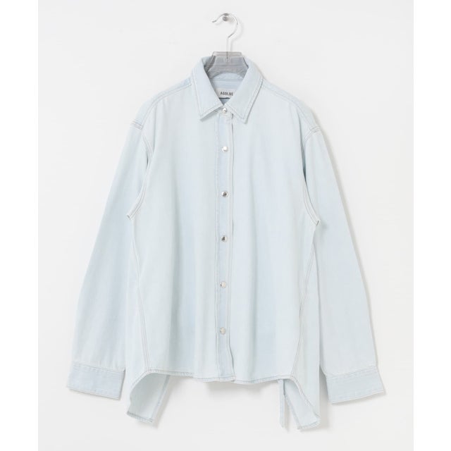 AGOLDE THEO SHIRTS （ブルー）