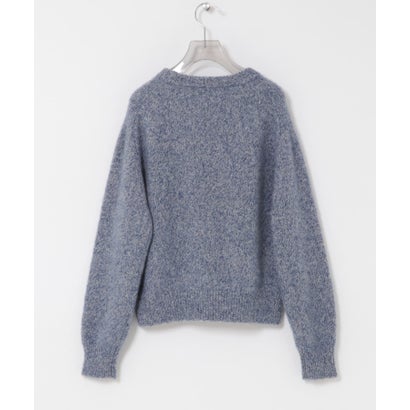 アーバンリサーチ URBAN RESEARCH new basic CASHMERE  SILK MOULINE KNIT （ブラウン）｜詳細画像