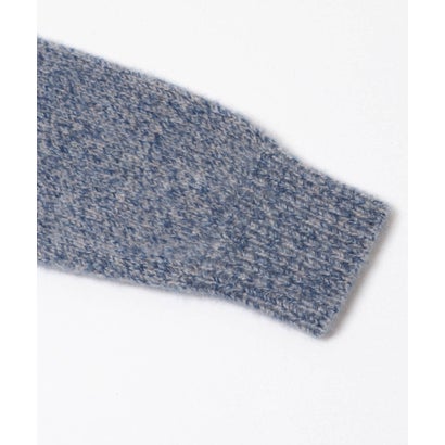 new basic CASHMERE SILK DEEP V-NECK KNIT （ベージュ）｜詳細画像