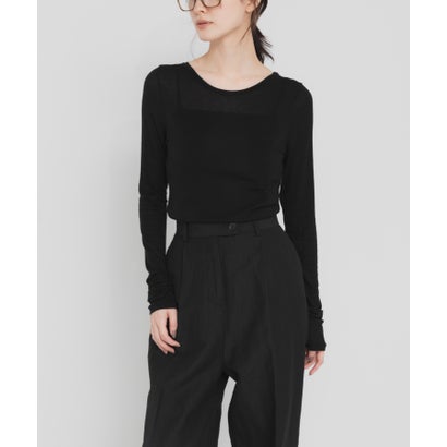 アーバンリサーチ URBAN RESEARCH new basic UNDER LAYER 2WAY TOPS （アイボリー）｜詳細画像