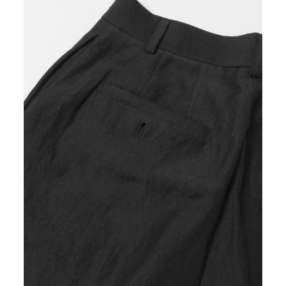 アーバンリサーチ URBAN RESEARCH new basic WOOL LINEN PANTS （ブラック）｜詳細画像