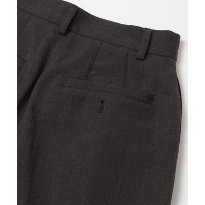 アーバンリサーチ URBAN RESEARCH new basic WOOL LINEN SILK PANTS （ブラウン）｜詳細画像