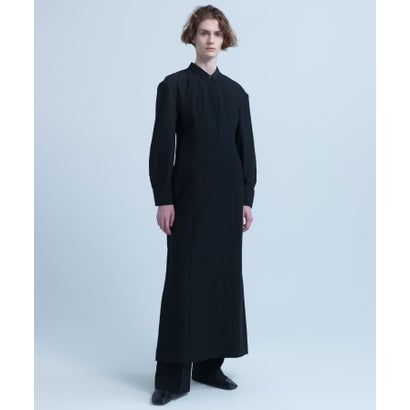 アーバンリサーチ URBAN RESEARCH new basic TAUT SILK SHIRTS （ブラック）｜詳細画像