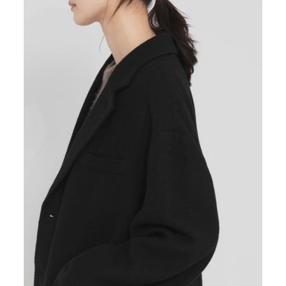 new basic BOILED WOOL JACKET （ブラック）｜詳細画像