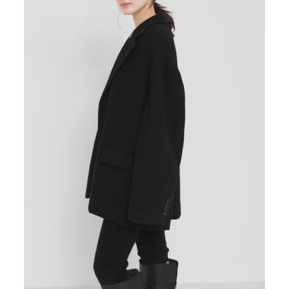new basic BOILED WOOL JACKET （ブラック）｜詳細画像
