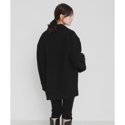 new basic BOILED WOOL JACKET （ブラック）｜詳細画像