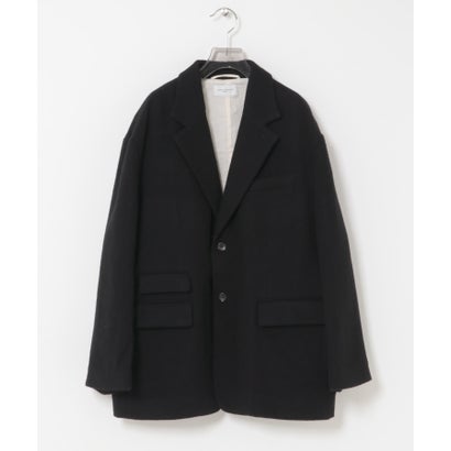 new basic BOILED WOOL JACKET （ブラック）｜詳細画像