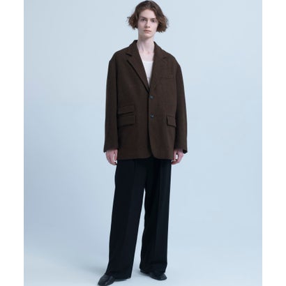 new basic BOILED WOOL JACKET （ブラック）｜詳細画像
