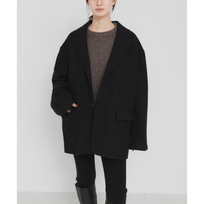 アーバンリサーチ URBAN RESEARCH new basic BOILED WOOL JACKET （ブラウン）｜詳細画像
