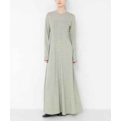 アーバンリサーチ URBAN RESEARCH new basic WASHABLE WOOL LONG-SLEEVE ONE-PIECE （ブラック系その他）｜詳細画像