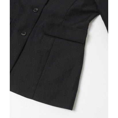 アーバンリサーチ URBAN RESEARCH new basic WOOL LINEN JACKET （ブラック）｜詳細画像