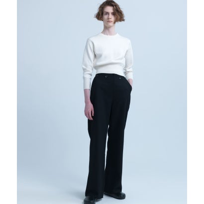 new basic CLEAN MARIN PANTS （ネイビー）｜詳細画像