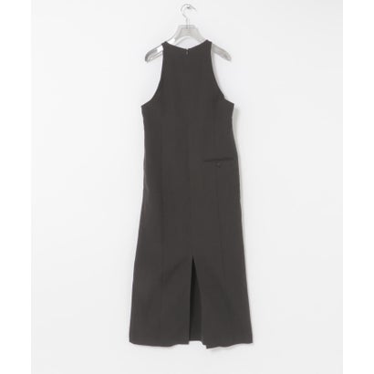 アーバンリサーチ URBAN RESEARCH new basic WOOL LINEN SILK ONE-PIECE （ブラウン）｜詳細画像