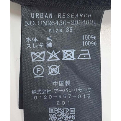 アーバンリサーチ URBAN RESEARCH new basic SOFT NAP SURFACE SHIRT （ブラック）｜詳細画像