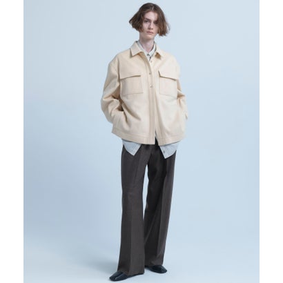 アーバンリサーチ URBAN RESEARCH new basic SOFT NAP SURFACE SHIRT （ブラック）｜詳細画像