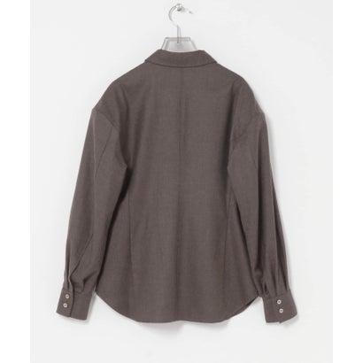 アーバンリサーチ URBAN RESEARCH new basic SAXONY FORM SLEEVE SHIRT （ブラック）｜詳細画像