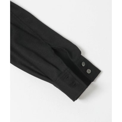 アーバンリサーチ URBAN RESEARCH new basic SAXONY FORM SLEEVE SHIRT （ブラック）｜詳細画像