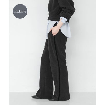 アーバンリサーチ URBAN RESEARCH 『別注』THOUSAND MILE×URBAN RESEARCH KNIT FLEECE FLARE PANTS （オフホワイト）｜詳細画像