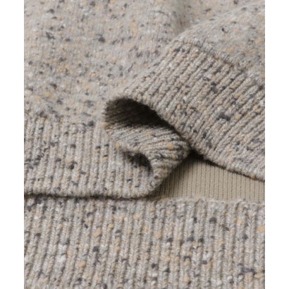 アーバンリサーチ URBAN RESEARCH new basic SPONGY NEP V-NECK KNIT （グレー）｜詳細画像
