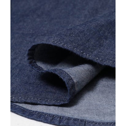 crinkle crinkle crinkle INDIGO FRILL COLLAR SHIRTS （インディゴブルー）｜詳細画像