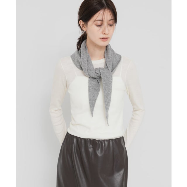 W100クルーネックカットソー （オフホワイト）