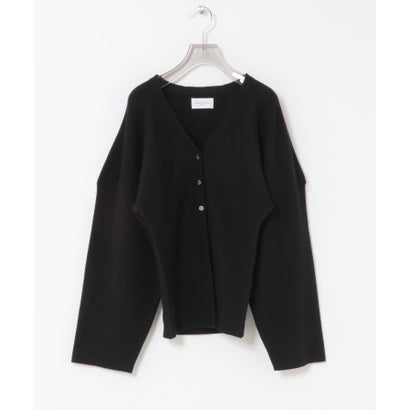 アーバンリサーチ URBAN RESEARCH new basic RIDGE FLOW CARDIGAN （ブラック）｜詳細画像