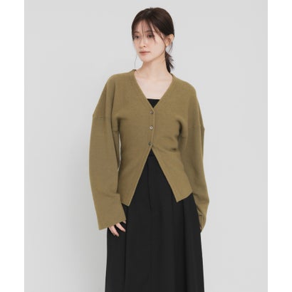 アーバンリサーチ URBAN RESEARCH new basic RIDGE FLOW CARDIGAN （ブラック）｜詳細画像
