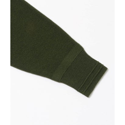 アーバンリサーチ URBAN RESEARCH new basic RIDGE PULL KNIT （カーキ）｜詳細画像