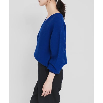 アーバンリサーチ URBAN RESEARCH new basic RIDGE PULL KNIT （ブラック）｜詳細画像