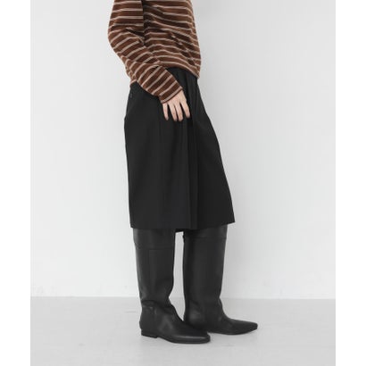 アーバンリサーチ URBAN RESEARCH ウールツイルハーフパンツ （ブラウン）｜詳細画像