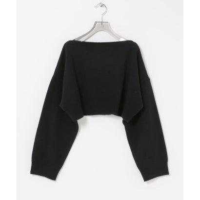 アーバンリサーチ URBAN RESEARCH new basic HIGH RIDGE KNIT （ブラック）｜詳細画像