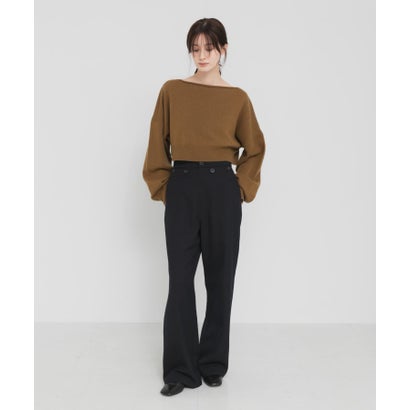 アーバンリサーチ URBAN RESEARCH new basic HIGH RIDGE KNIT （ブラック）｜詳細画像