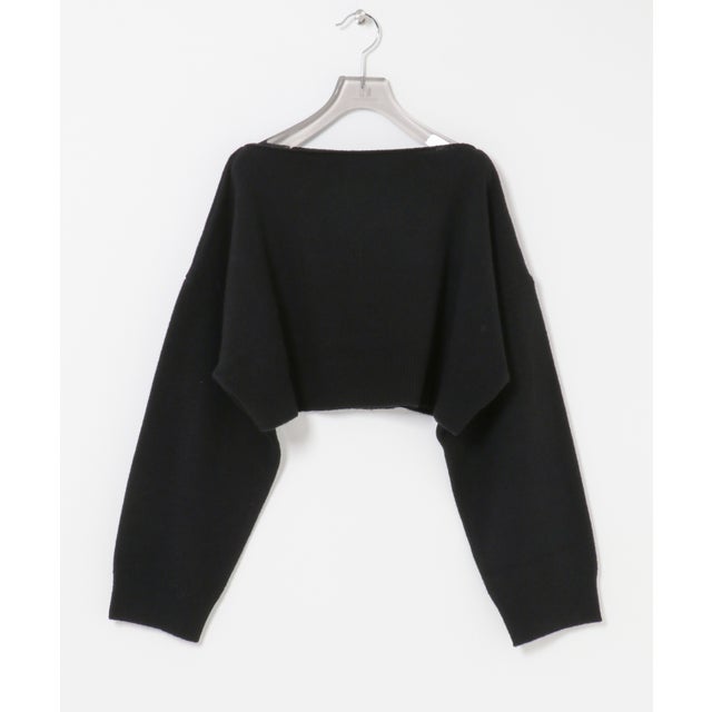 new basic HIGH RIDGE KNIT （ブラック）