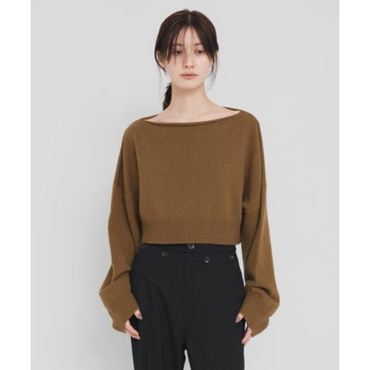 アーバンリサーチ URBAN RESEARCH new basic HIGH RIDGE KNIT （ライトカーキ）｜詳細画像