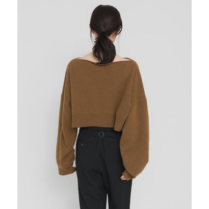 アーバンリサーチ URBAN RESEARCH new basic HIGH RIDGE KNIT （ライトカーキ）｜詳細画像