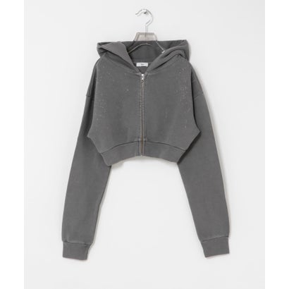 Teya Stardust Zip Hoodie （グレー）｜詳細画像