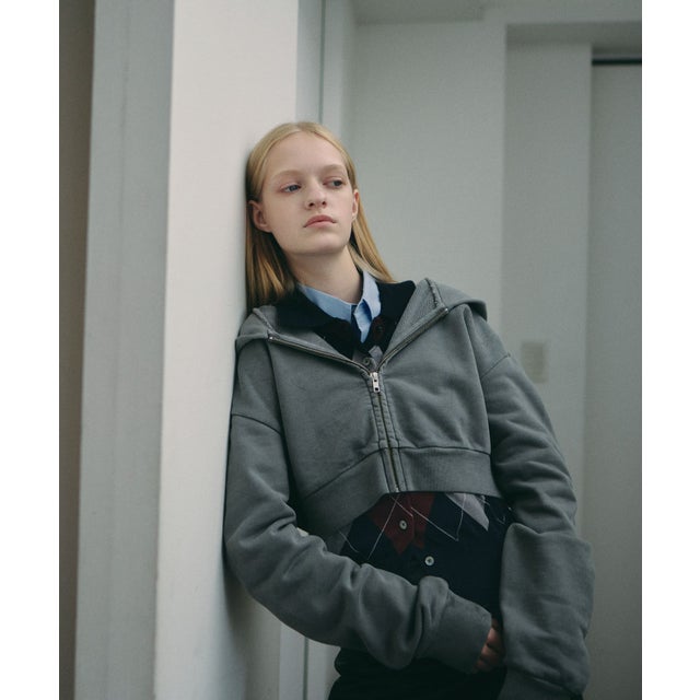 Teya Stardust Zip Hoodie （グレー）