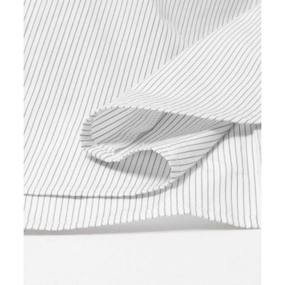 アーバンリサーチ URBAN RESEARCH new basic FORM SLEEVE STRIPE SHIRT （ホワイト）｜詳細画像