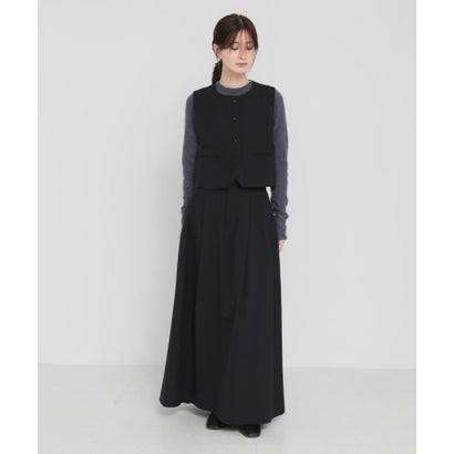 アーバンリサーチ URBAN RESEARCH new basic CLEAN BABY GILLET （ブラック）｜詳細画像
