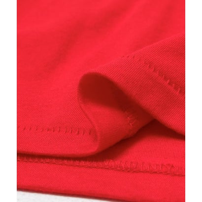 アーバンリサーチ URBAN RESEARCH Teya Flock Letter Ringer T-shirts （レッド）｜詳細画像