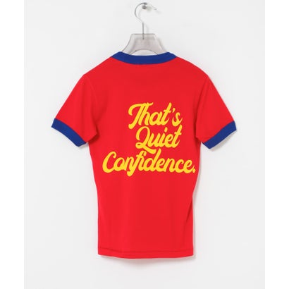 アーバンリサーチ URBAN RESEARCH Teya Flock Letter Ringer T-shirts （ブラック）｜詳細画像