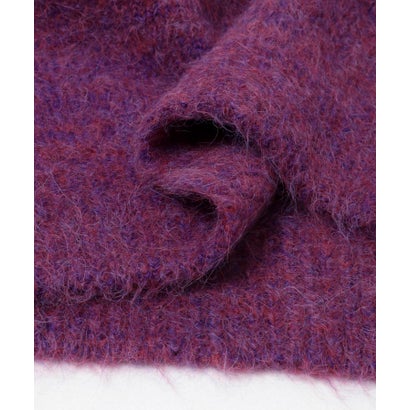 アーバンリサーチ URBAN RESEARCH new basic BLENDED FOG PULL KNIT （パープル）｜詳細画像