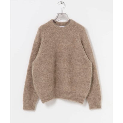 アーバンリサーチ URBAN RESEARCH new basic BLENDED FOG PULL KNIT （オレンジ）｜詳細画像