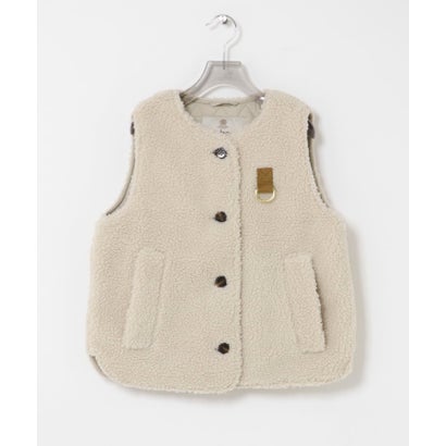 アーバンリサーチ URBAN RESEARCH Barbour BOWES FLEECE GILET （アイボリー）｜詳細画像