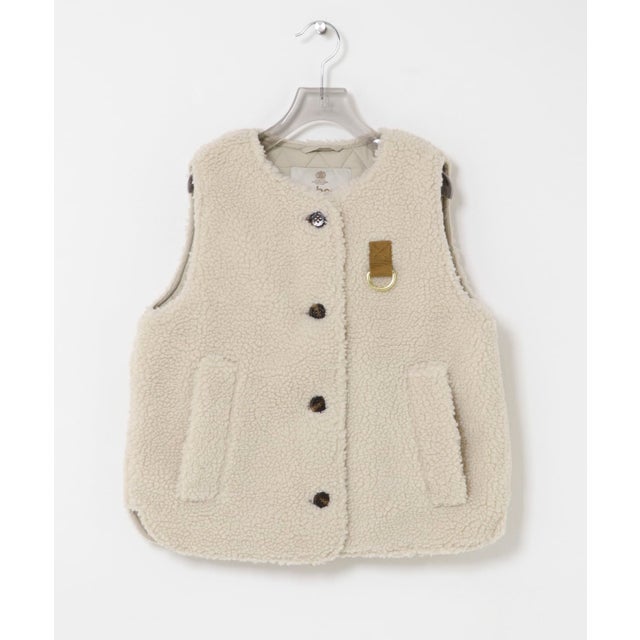 Barbour BOWES FLEECE GILET （アイボリー）