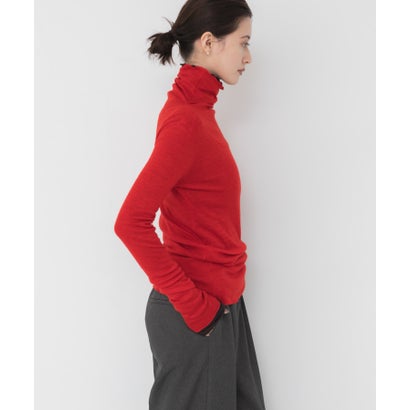 アーバンリサーチ URBAN RESEARCH W100タートルネックカットソー （ブラウン）｜詳細画像