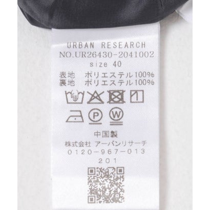 アーバンリサーチ URBAN RESEARCH 『3サイズ展開』ウールライクツータックワイドパンツ （オフホワイト）｜詳細画像
