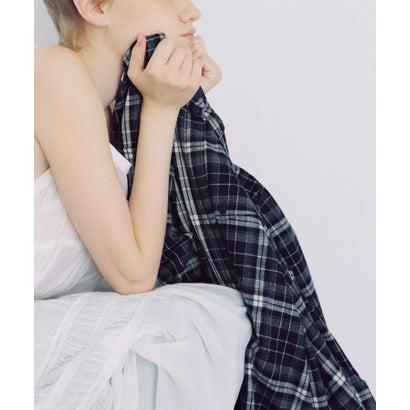 Picchi Nia Grandpa Check Shirts （グレー）｜詳細画像