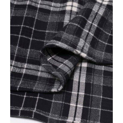 Picchi Nia Grandpa Check Shirts （グレー）｜詳細画像