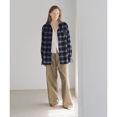 Picchi Nia Sunday Check Shirts （ブラウン）｜詳細画像